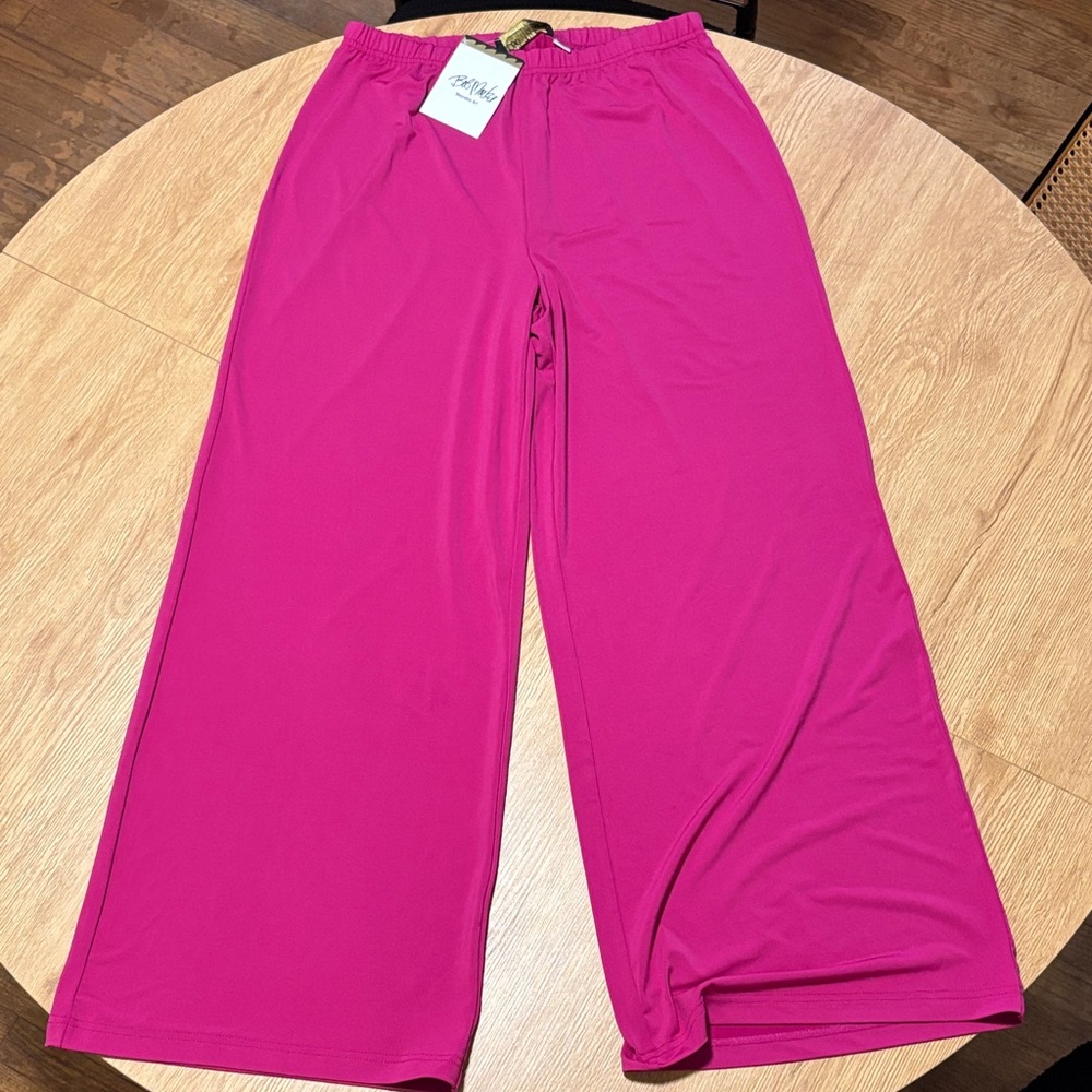Bob Mackie Fuchsia Pants